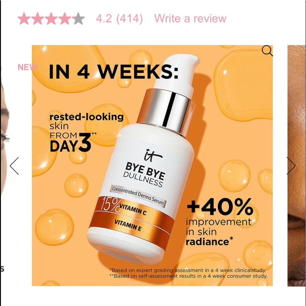 It cosmetics vitamin C serum